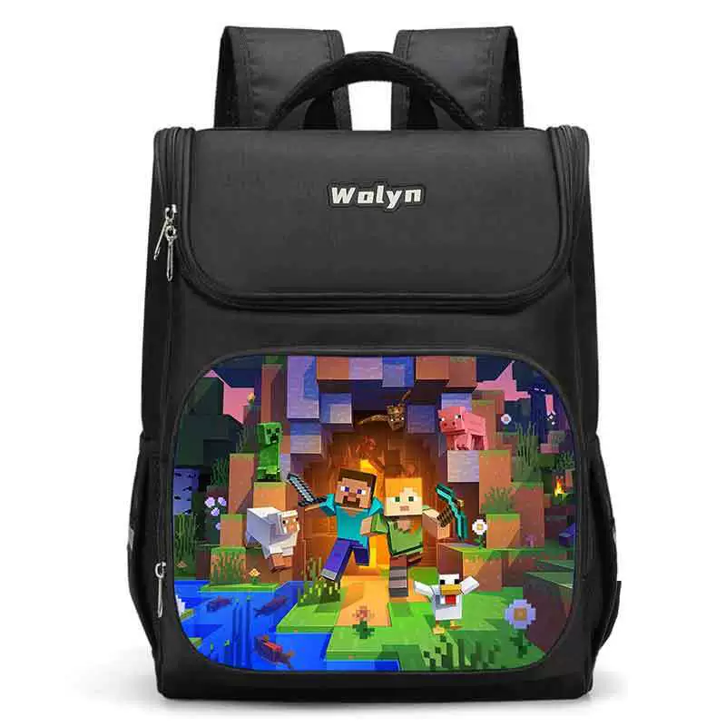 Школьный рюкзак с мультяшным принтом "Космический" для мальчиков, 1-5 лет, защита позвоночника