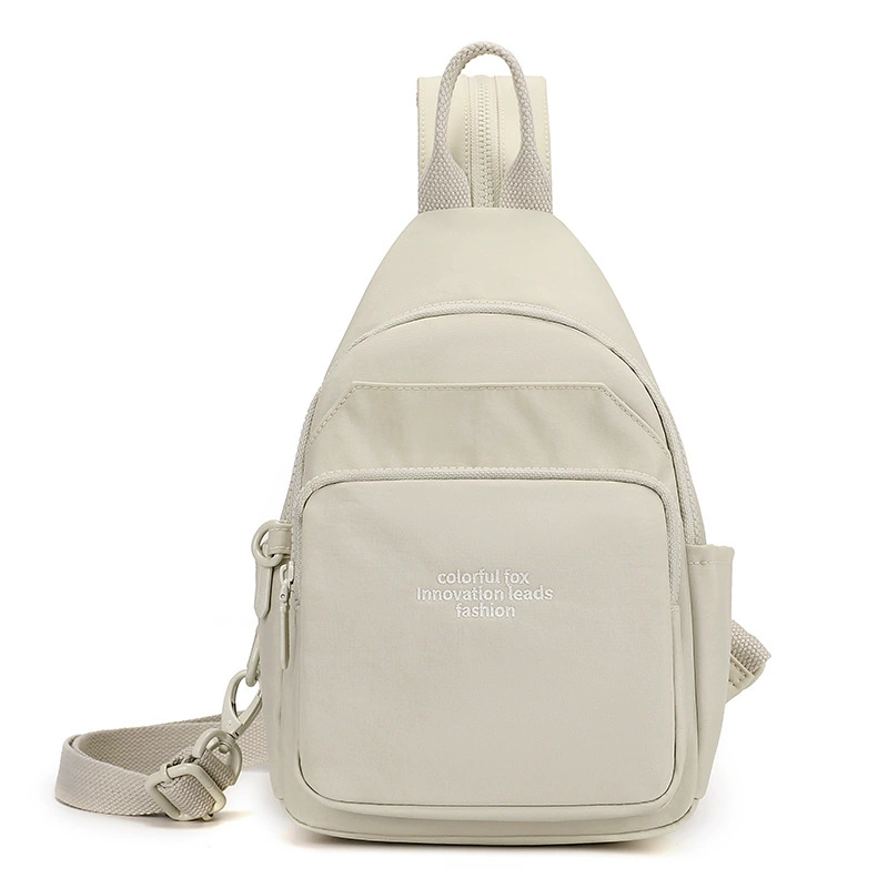 Colorful Fox Universal nylon one-shoulder bag for leisure, backpack