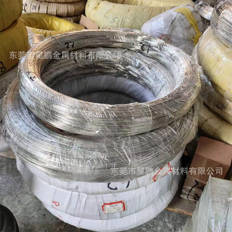 饰品装饰用B18白铜线退火软态白铜丝批发 B25轴装光亮镍铜合金线