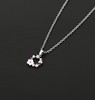 Small design jewelry, fresh necklace from pearl, suitable for import, flowered