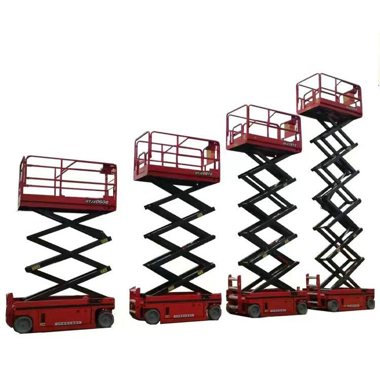 Cross-Border New Product: Self-Propelled Aerial Lift Platform Equipment, Mobile Hydraulic Scissor Lift for High-Altitude Work