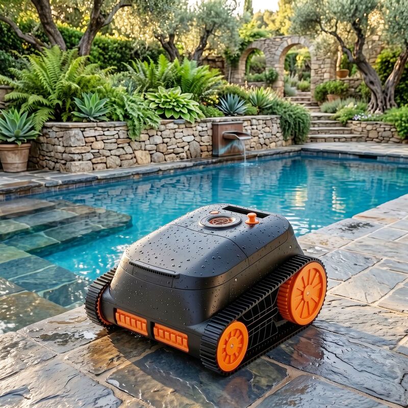 Factory Swimming Pool Cleaning Robot, Swimming Pool Sewage Suction Machine, Fully Automatic Wall-Climbing Cleaning Machine for Scenic Swimming Pools and Swimming Pools