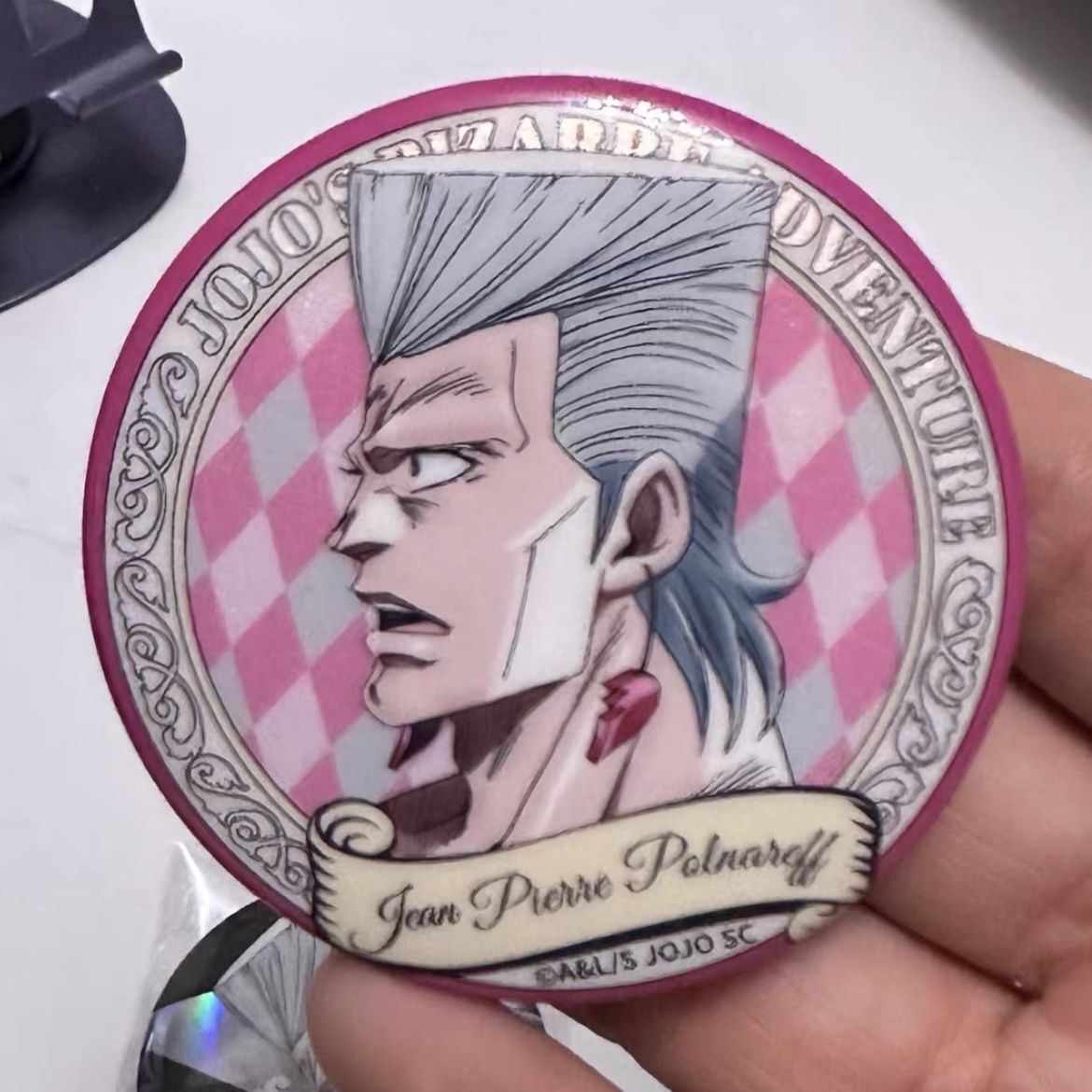 jojo的奇妙冒险周边承太郎Dio花京院啵啵高颜值吧唧徽章胸针自制-阿里巴巴