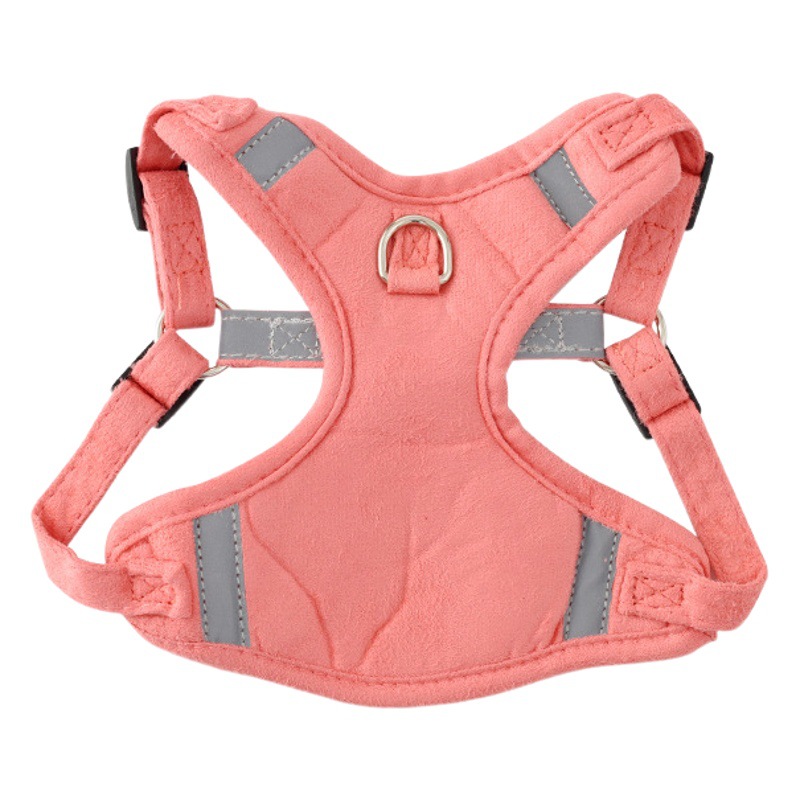 Nueva correa de gato noche reflexivo gato correa ajustable cuello pecho espalda en stock al por mayor