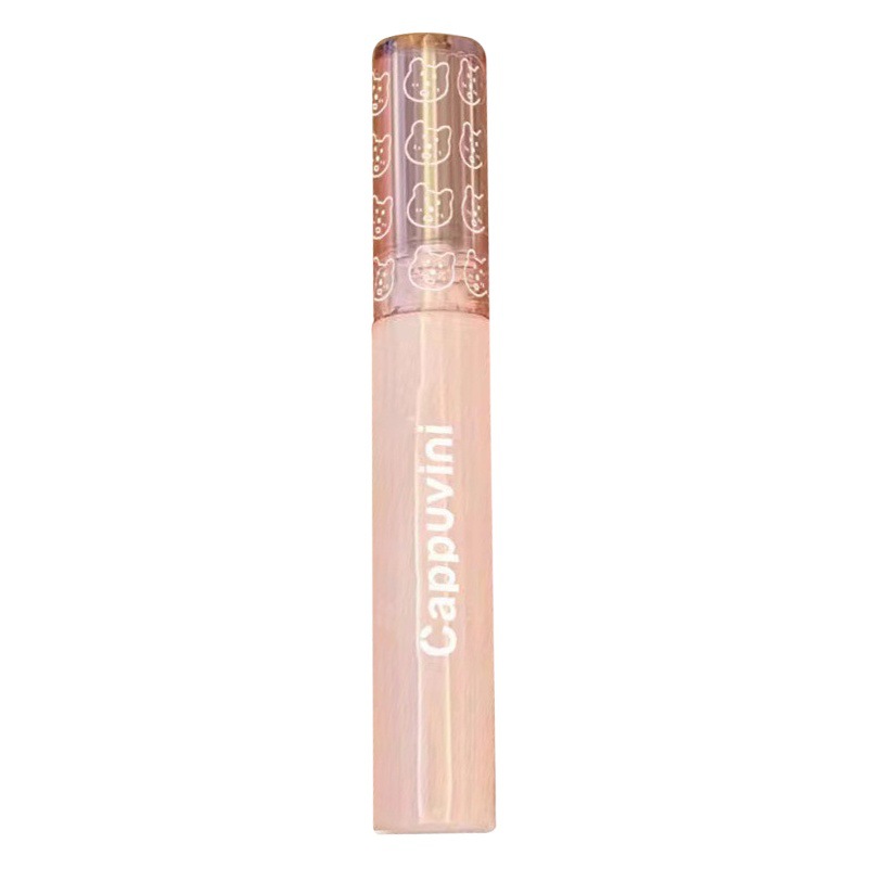 Brillo Labial Cappuvini Bubble Bear, Brillo Labial con Efecto Espejo, Blanqueador, Maquillaje al por Mayor