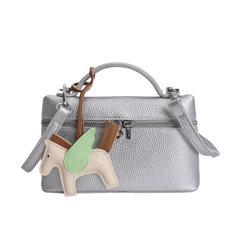 Bolso de mano de alta calidad coreano para mujeres 2026 nuevo nicho de bolso de caja de lujo ligero casual simple hombro bolso de mujer
