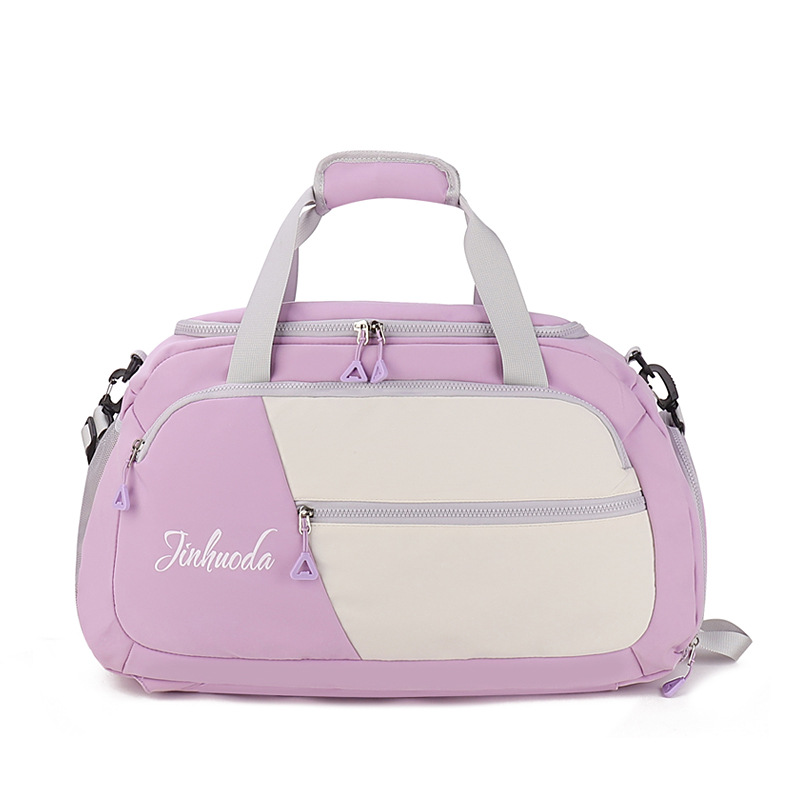 Nuevo tipo transfronterizo de bolsa de ejercicios de tres usos, bolsa de viaje de separación seca y húmeda, almacén de zapatos independiente, mochila multipropósito de gran capacidad