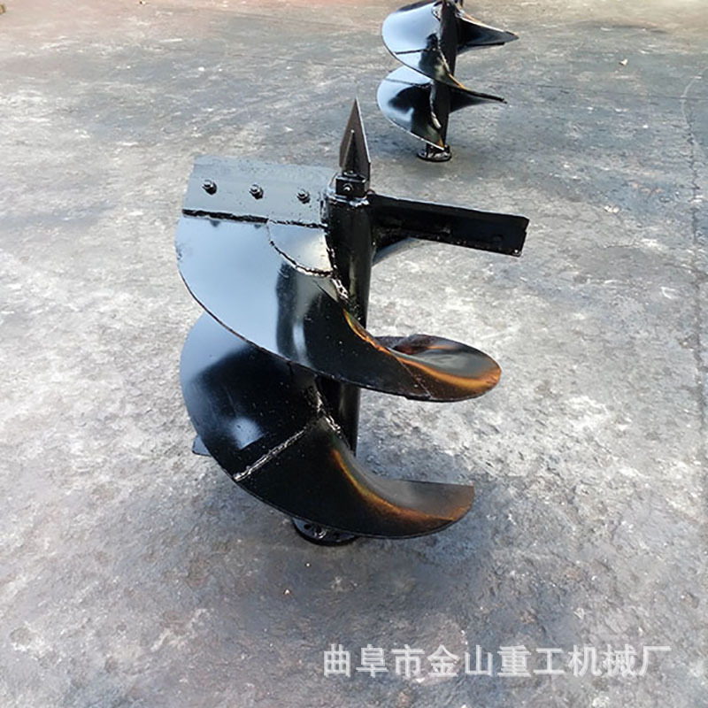 后植式挖坑机 拖拉机螺旋挖坑机 硬土植树挖坑机