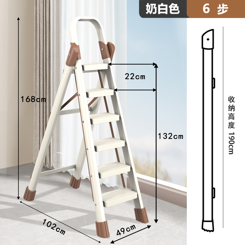 escalera doméstica plegable telescópico multifuncional escalera en zigzag interior escalera plegable escalera escalera de ático escalera gruesa portátil