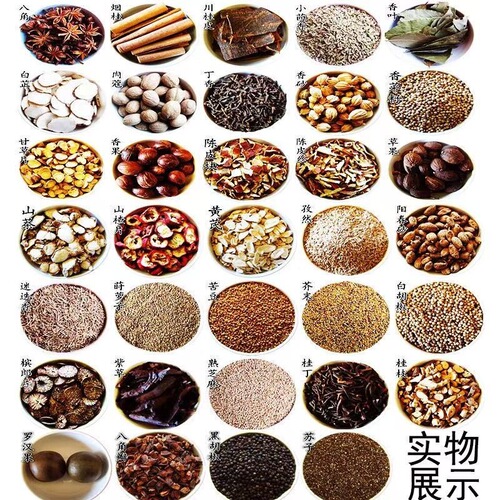 Wholesale seasoning assortment: braised food, fried skewers, hot pot base, street food snacks, and various spices for cooking meat—all available in one stop.