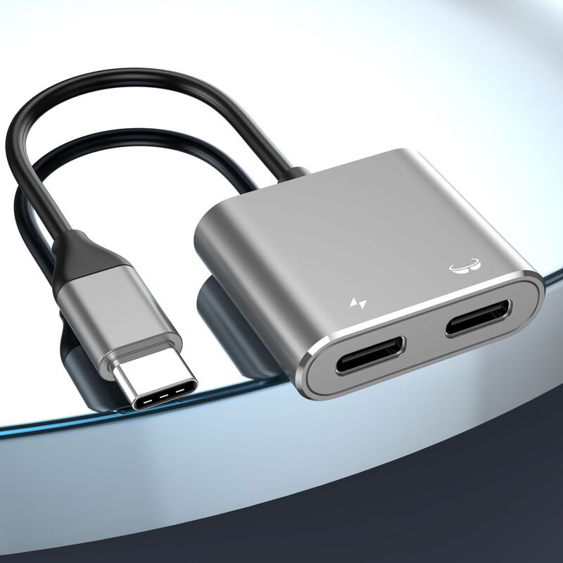 Type-c ビデオ AR メガネ拡張ドックポータブルディスプレイ充電投影スクリーンワンラインアルミニウム合金拡張ドック|undefined