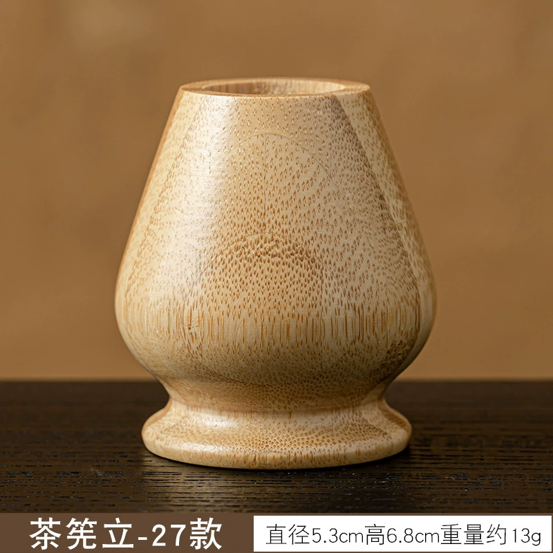 Держатель венчика для чая Matcha Whisk Stand (Tea Lion) керамический держатель для чая Чашэн, рисунок цветка сакуры, 5.3×6.8 см