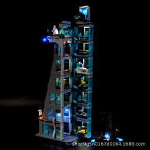 DIY��ľ���� �����ָ�76166����Ӣ�۸����������ܲ�����LEDң�ص�