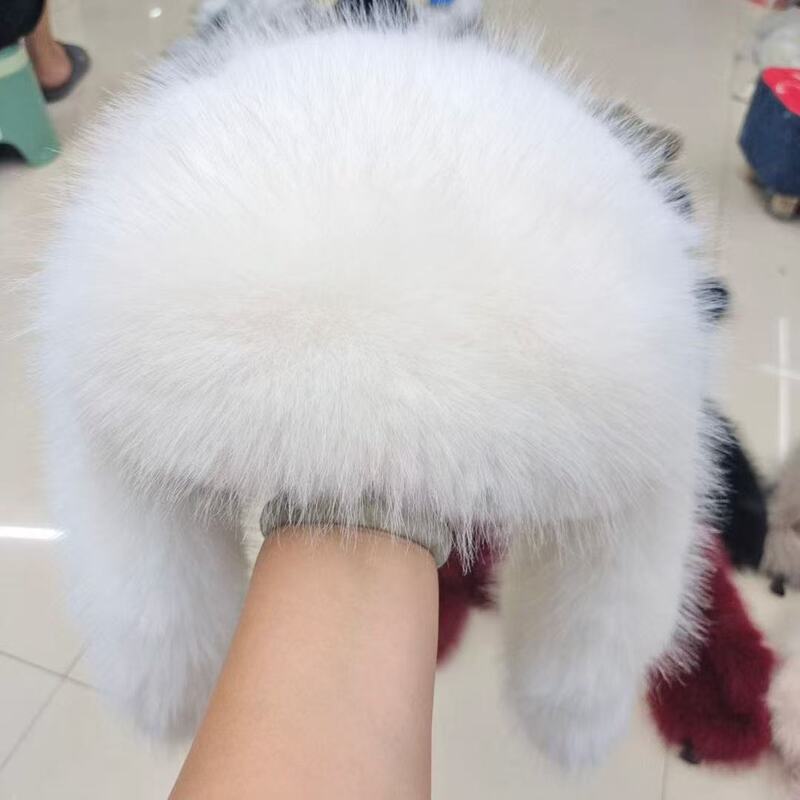 批发仿狐狸毛雷锋帽女秋冬季跨境加厚保暖防风护耳帽子|undefined
