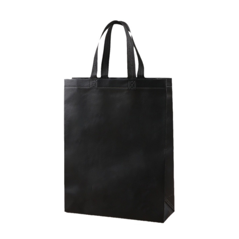 Bolsas de mano no tejidas coloridas bolsas de regalo en blanco engrosado para llevar bolsas de compras