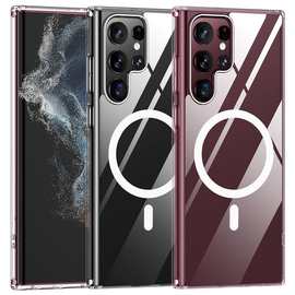 适用三星s25ultra手机壳手机壳S24防摔硬壳新款S23磁吸壳跨境优选