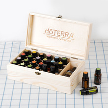 dōTERRA多特瑞精油木盒收纳盒32格精油展示盒收纳精油木盒包装