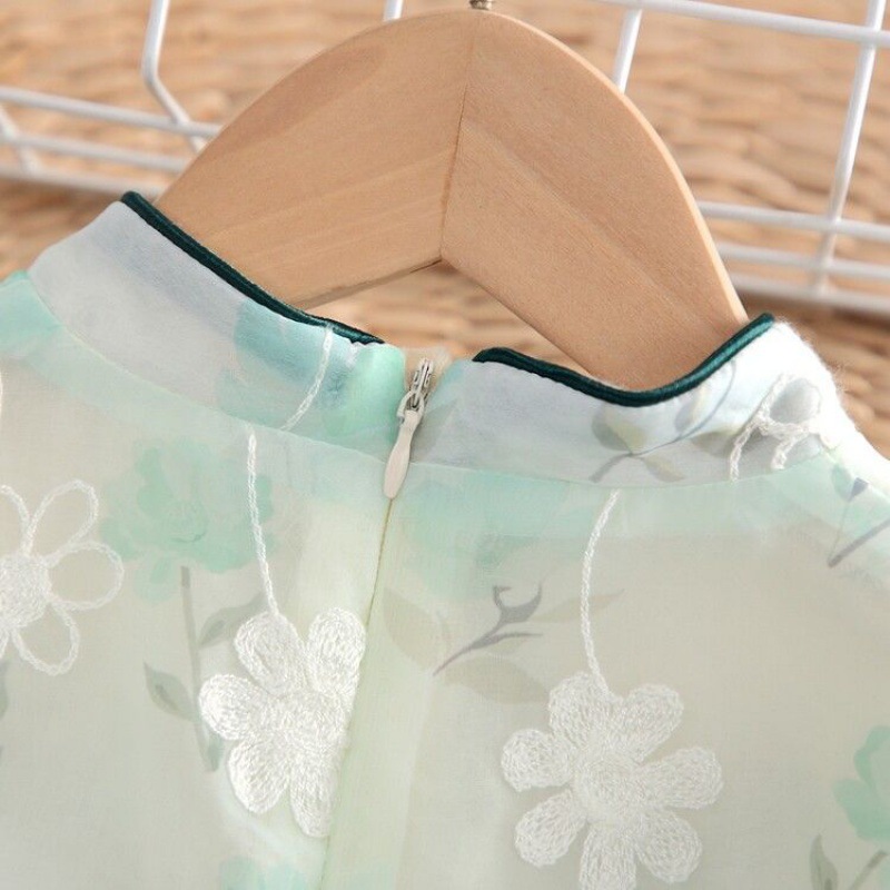 (2개) 옷  의 여름 얇은 여름 옷  의 백일 원피스 세트 귀여운 공주 가방 방귀 옷 등반 옷