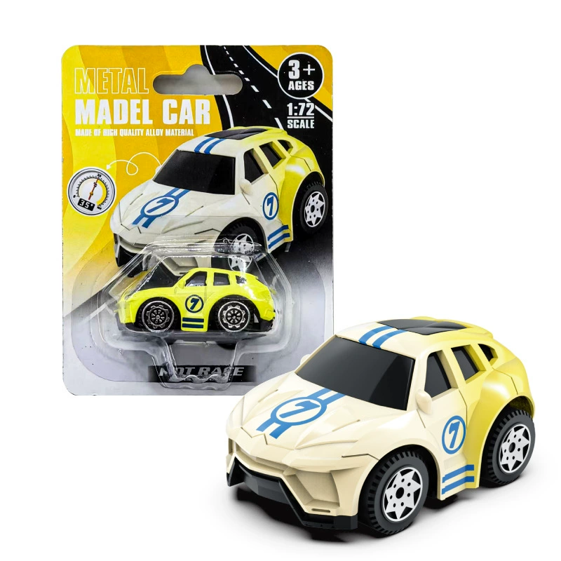 Changyang алюминиевая модель машины 1:64 - гоночная игрушка для мальчиков с термометром, металлический набор
