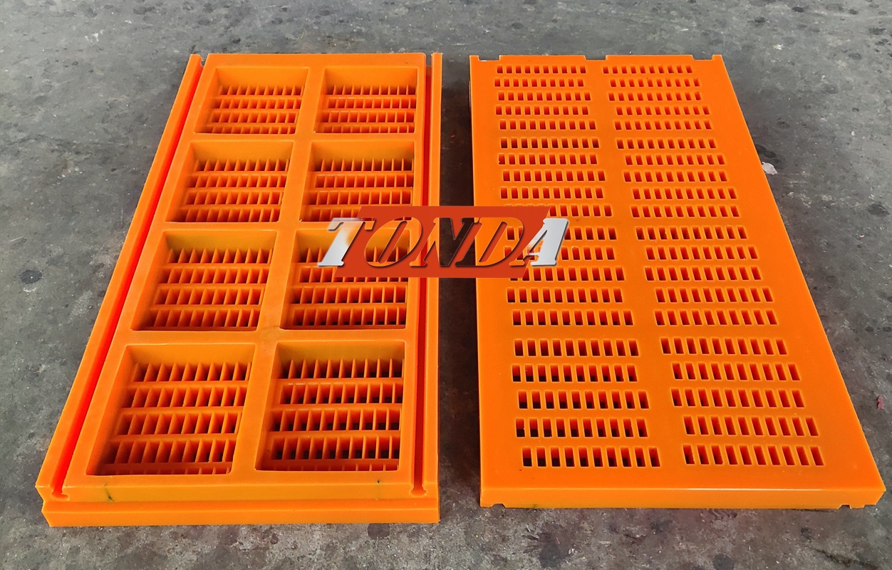 烟台腾达 滑槽式聚氨酯筛板（305x610出口款）