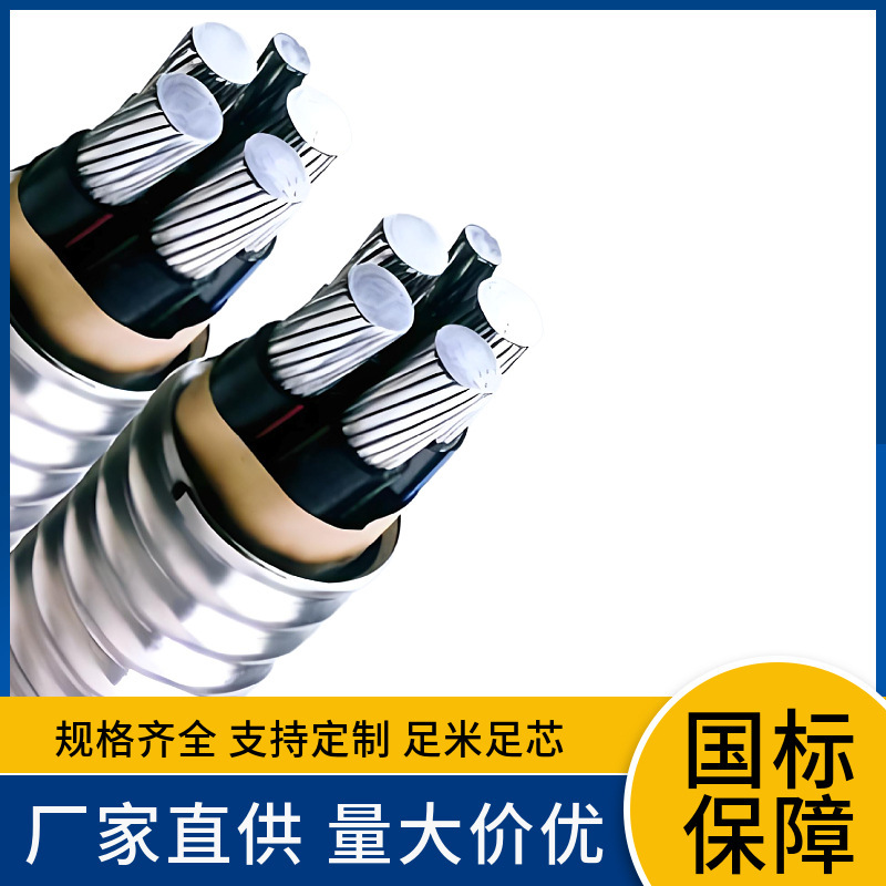 YJLHV62 1芯*300 400 500 630 800平方中压非磁性钢带铠装电缆