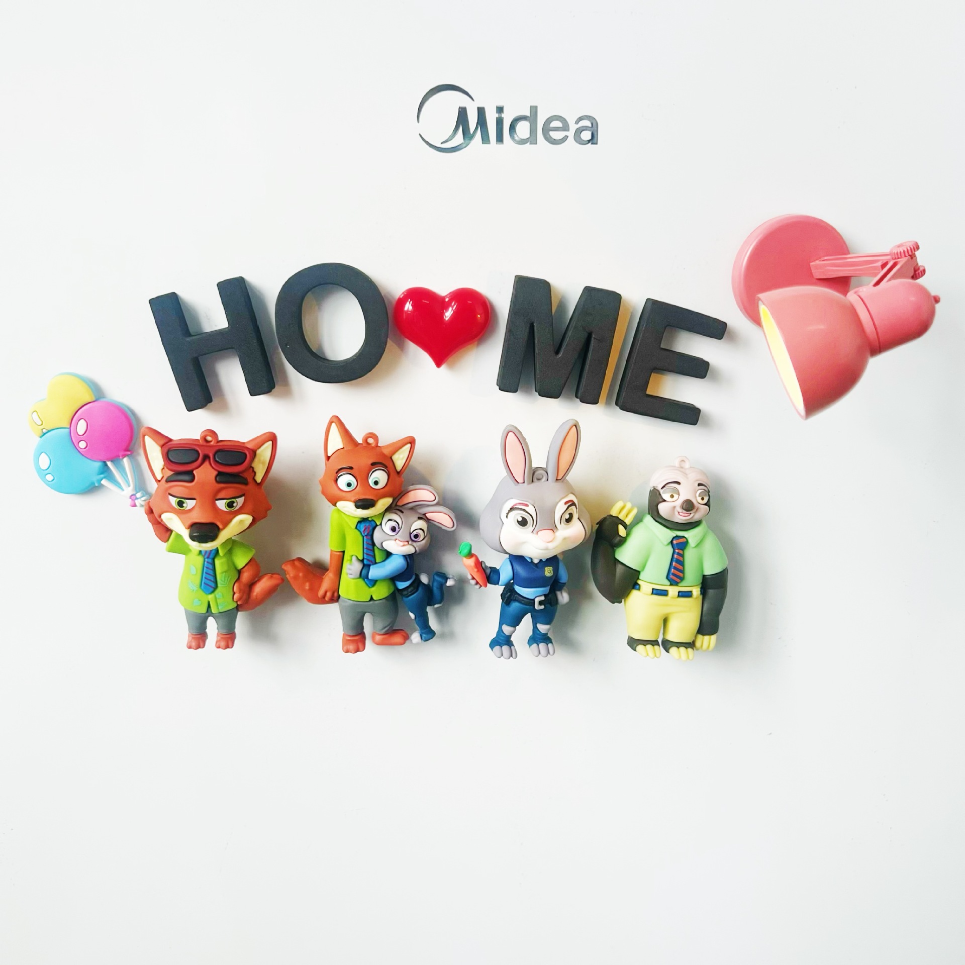 疯狂动物城冰箱贴磁铁尼克朱迪兔个性2025新款3D创意公仔