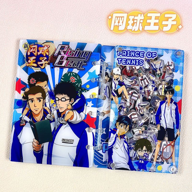 日本の漫画 A7 ルーズリーフノートブックかわいいガーリーハート高価値アニメ学生アクリル|undefined