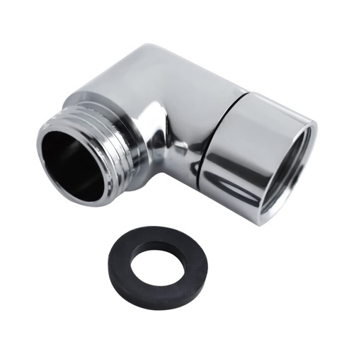 Shower Hose Adapter Shower Head Elbow Connector Wholesale G1/2 Universal Adapter with Adjustable Nut