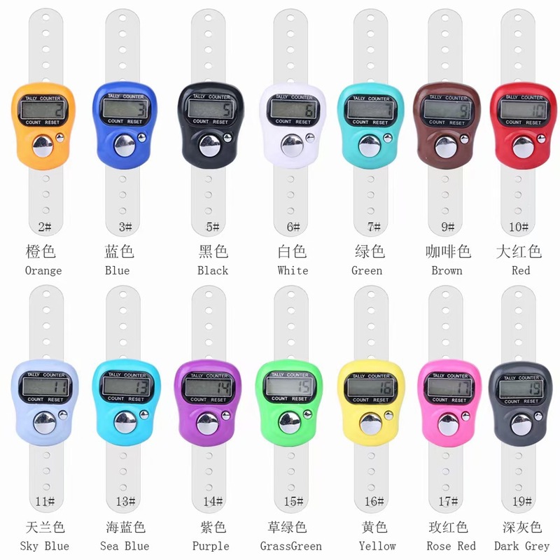 メーカー卸売 1011 カードフィンガーリングミニ小型プレスデジタルディスプレイ電子カウンターベアメタル|undefined