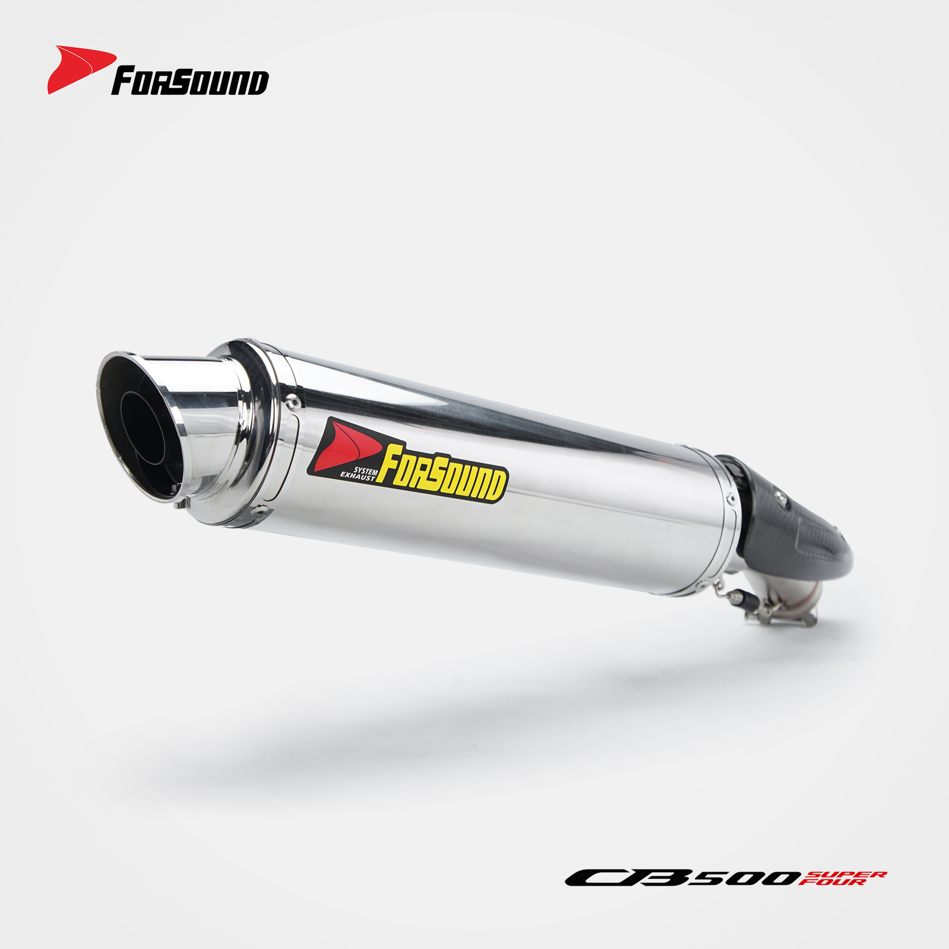 Suitable for HONDA CB500SF modified mid-tail section stainless steel motorcycle exhaust pipe