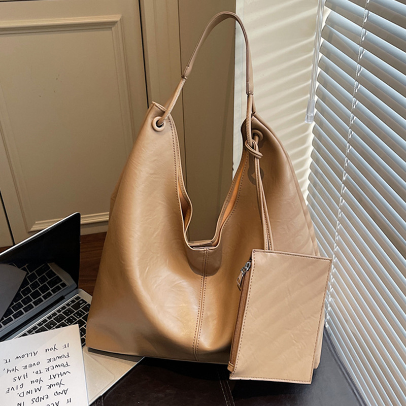 Vintage Women's Tote Bag For Summer Commuting And Shoulder Carry_voghion.com