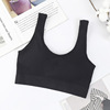 Wireless bra, top with cups for elementary school students, bra top, sports bra, beautiful back