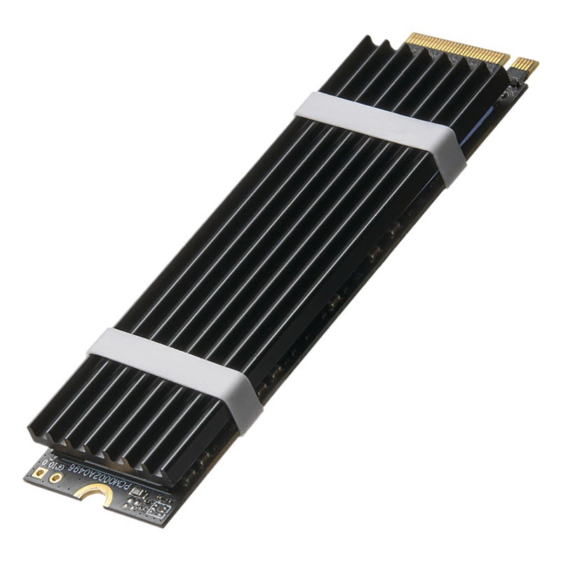 M.2 Радиатор NVMe Твердотельный накопитель SSD охлаждает жилет с силиконовой пластинкой с винтом NGFF2280