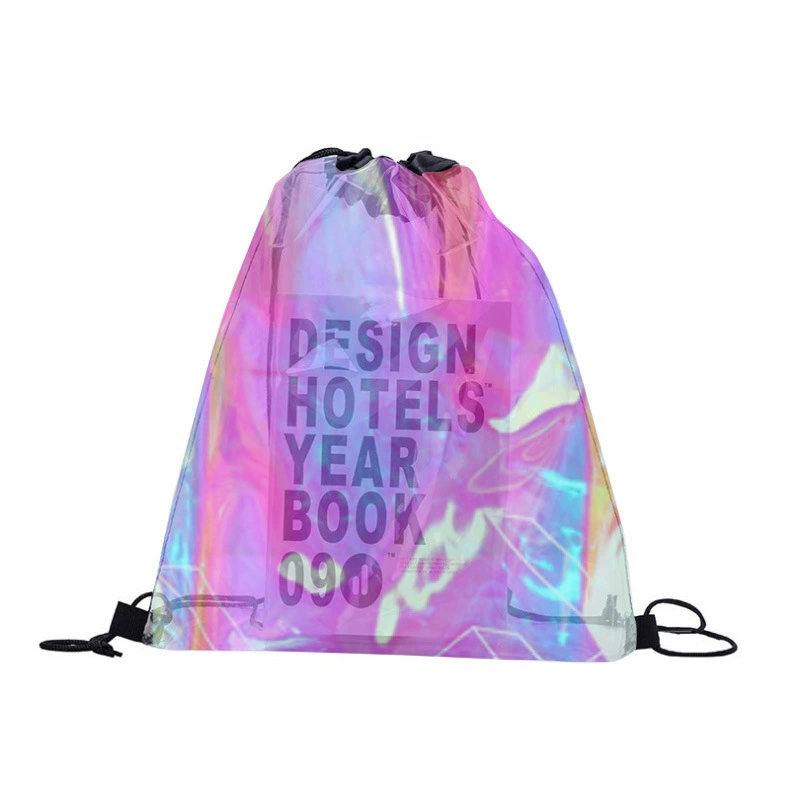 Trend fashionable beach swimwear, storage system PVC, backpack, drawstring