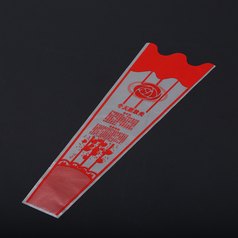 个人燃放烟花包装袋飞机火箭梯形袋合格证波浪口OPP袋出货快现货