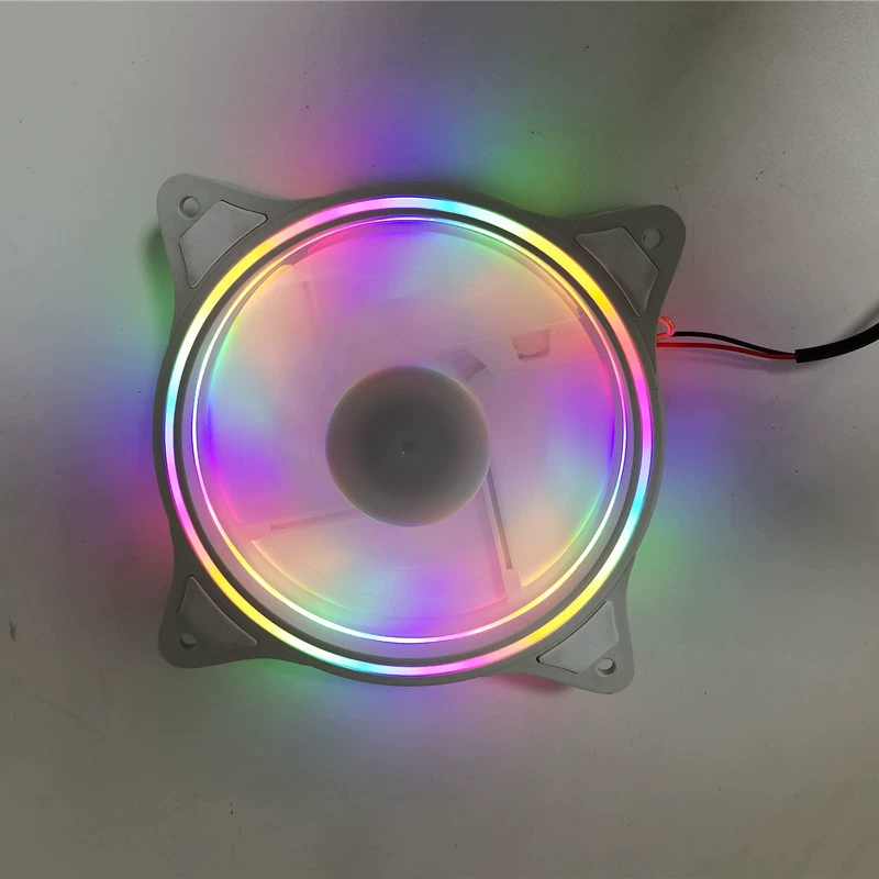 Белый воздушный вентилятор, ноутбук, радиатор, 5V, 12 см