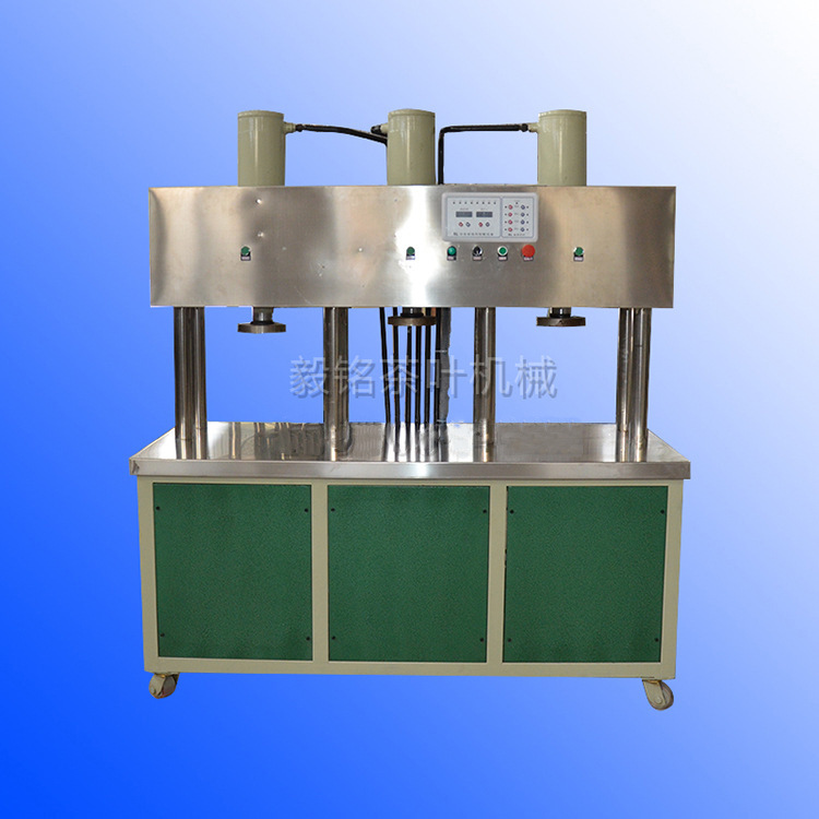 茶叶压饼机 三缸自动 茶压饼机液压压力机 茶叶机械