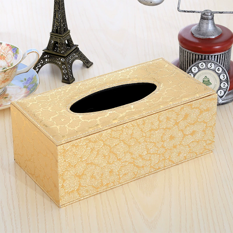 Кожаная домашняя коробка из бумаги для отеля, коробка Paper Box для KTV, автомобильная печатная коробка из бумаги, современная простая PU-бумага коробка