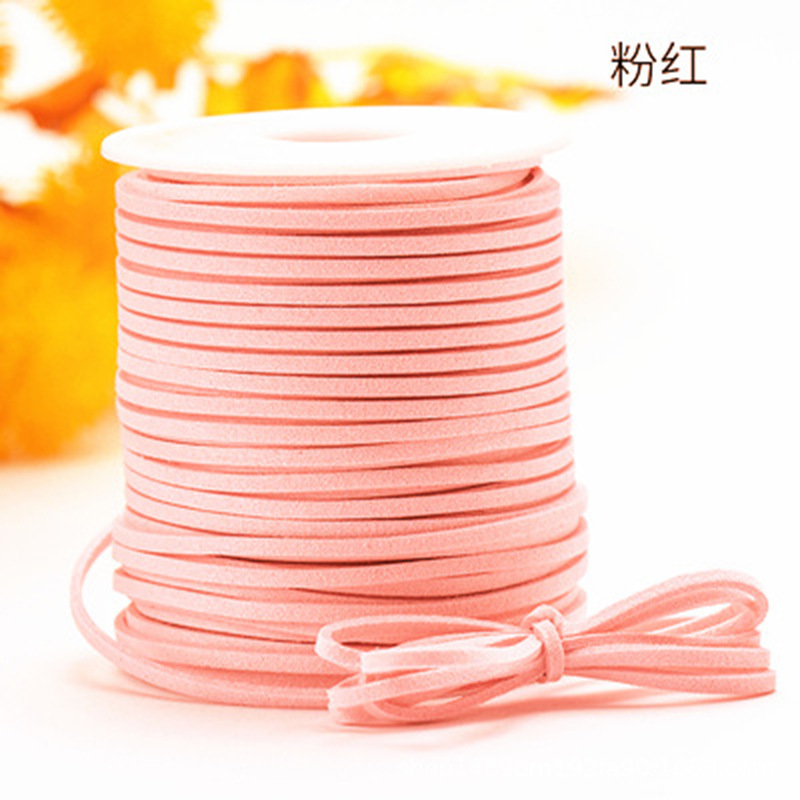 Cuerda de gamuza-rosa talla 50