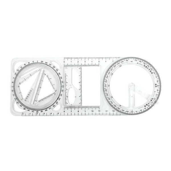 Mathematical multifunctional drawing ruler primary and secondary…