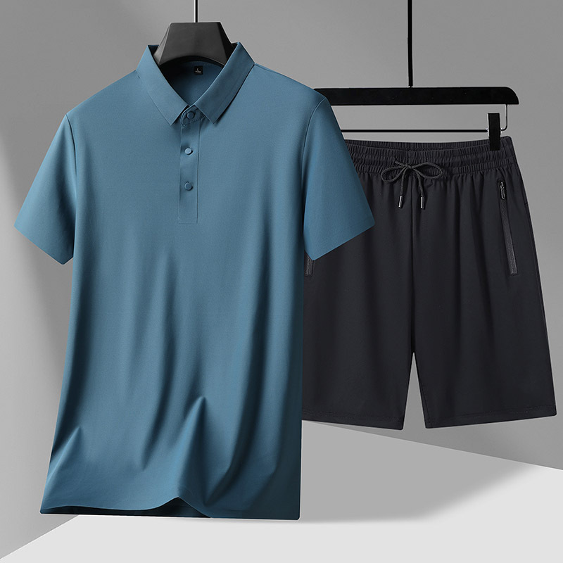 Suit ksyf1663 peacock blue