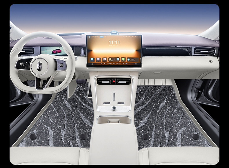 Suitable for Shangjie Z7/Z7T foot mats TPE2026 new model car interior foot mats modification accessories carpet supplies