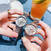 Fashionable brand trend belt, swiss watch, bright catchy style, Korean style