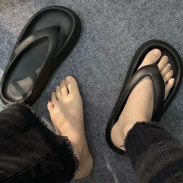 New Flip-flops for Women Summer ins Trendy Fashion Outer Wear Flip-flops Popular Seaside Beach Sandals in Stock
