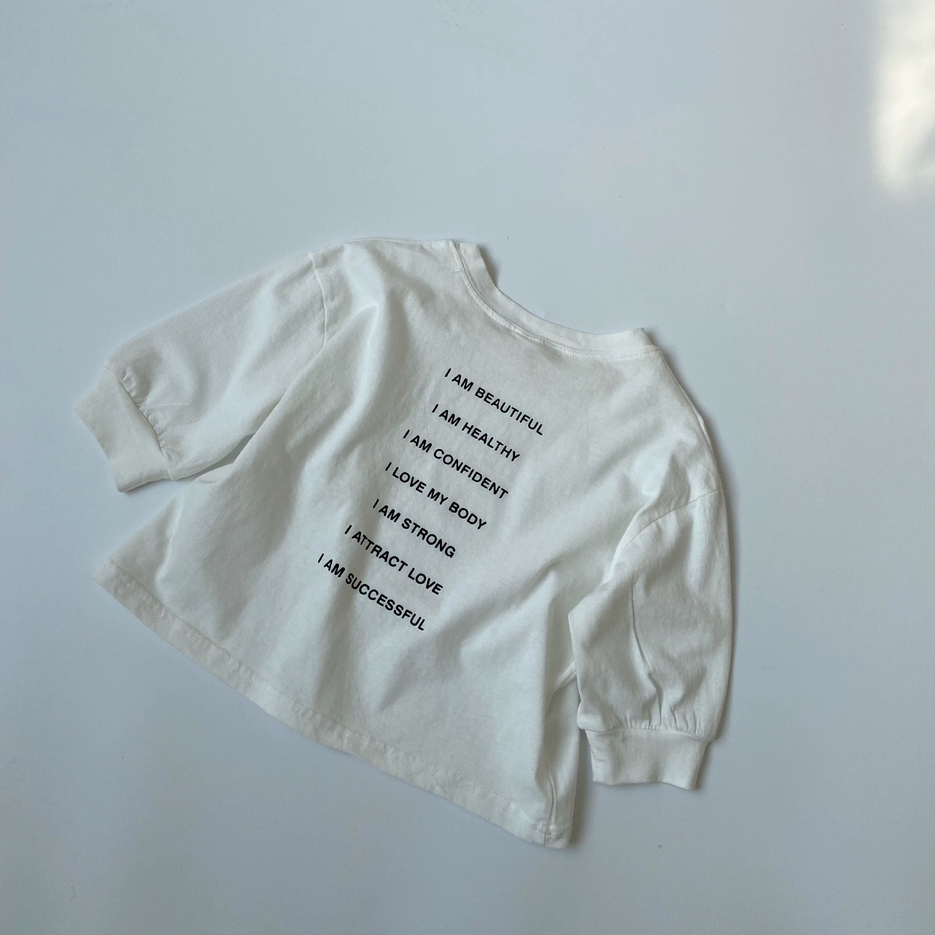 Детская футболка (GL-kids) в корейском стиле, хлопок и лен, дышащая, размеры 80–130 см