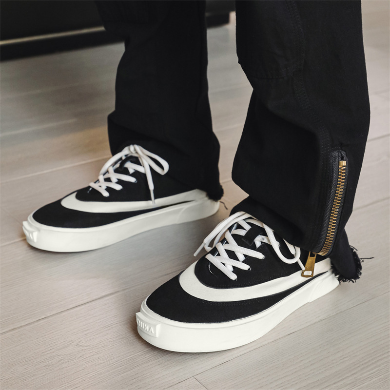 2025 new student low side vulcanized board shoes national tide niche design sports casual men's shoes a generation of X180