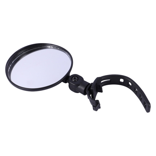 Rearview Mirror with Auxiliary Mirror, Silicone Handle Rearview Mirror for Bicycles, Wide-Angle Convex Mirror, Bicycle Reflective Mirror