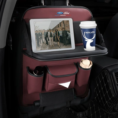 Car Seat Backrest — Car table board - upgraded-with-table-board-wine-red-ford