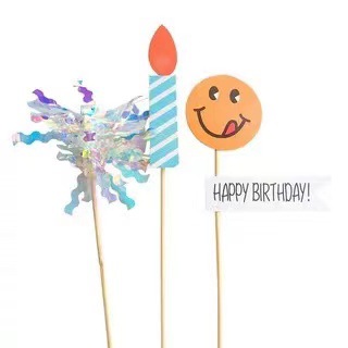 Smiley Rain Candle