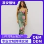 修身印花夏季新款连衣裙